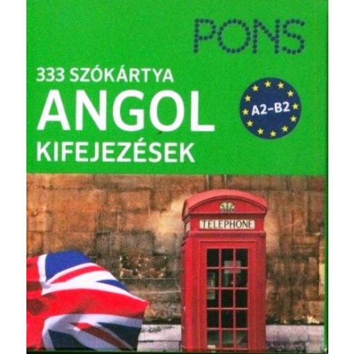 333 szókártya - angol kifejezések A2-B2 - PONS