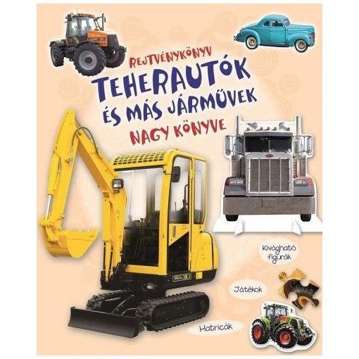 Rejtvénykönyv - Teherautók és más járművek nagy könyve