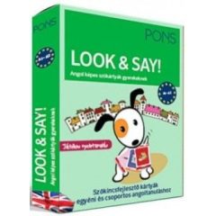   PONS Look & Say - Angol képes szókártyák gyerekeknek - A1-A2