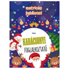 Karácsonyi foglalkoztató - matricás foglalkoztató
