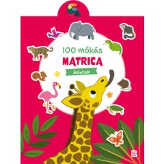 100 mókás matrica - Állatok