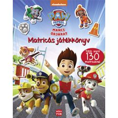   Mancs őrjárat - Matricás játékkönyv - Több mint 130 matricával!