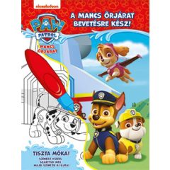   Mancs őrjárat - A Mancs őrjárat bevetésre kész! - Tiszta móka! Színezz vízzel, szárítsd meg, majd színezd ki újra!
