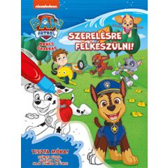   Mancs őrjárat - Szerelésre felkészülni! - Tiszta móka! Színezz vízzel, szárítsd meg, majd színezd ki újra!