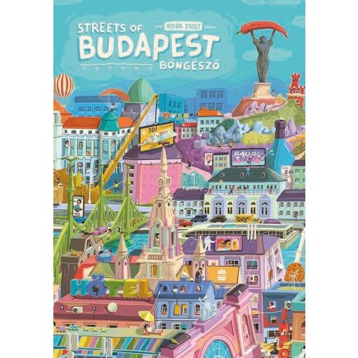 Budapest böngésző - Streets of Budapest - kétnyelvű kiadás
