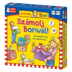 Számolj Borival - Társasjáték
