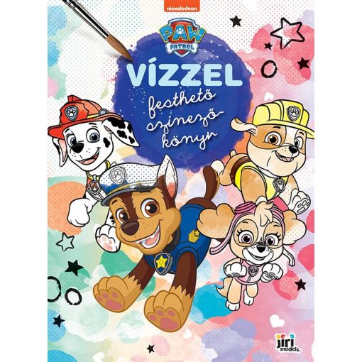 Vízzel festhető színezőkönyv: Mancs őrjárat 