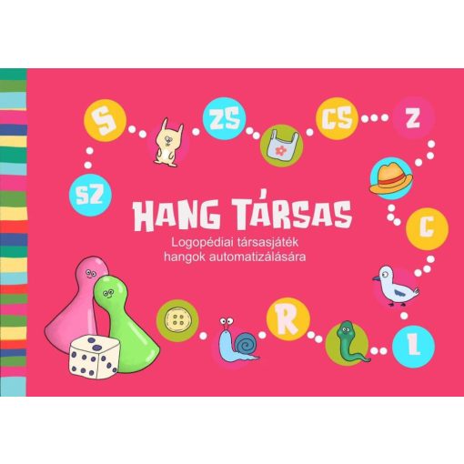 Hang társas - Logopédiai társasjáték hangok automatizálására