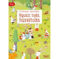 Nyuszi, tojás, húsvétolás b1399