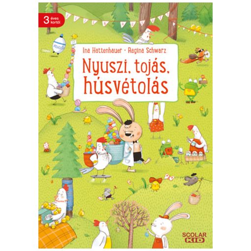 Nyuszi, tojás, húsvétolás b1399