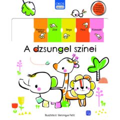   Okos lapozók - A dzsungel színei - Tologasd a csúszkákat és fedezd fel a színeket!