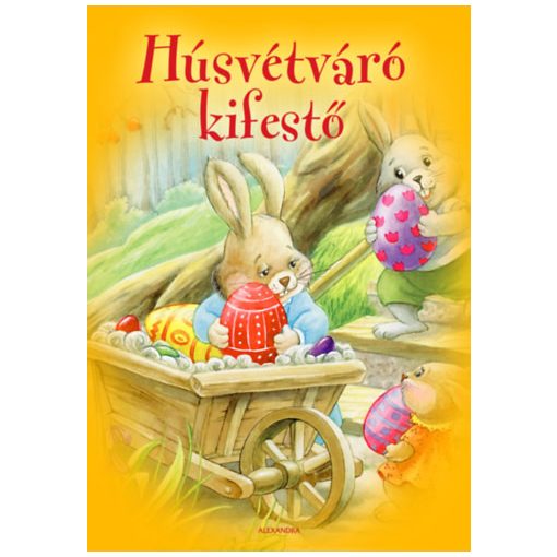 Húsvétváró kifestő