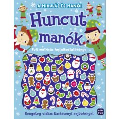   A Mikulás és manói - Huncut manók - Pufi matricás foglalkoztatókönyv