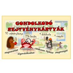   Gondolkodó rejtvénykártyák - Megnevettet - elgondolkodtat - játékosan fejleszt - megmozgat