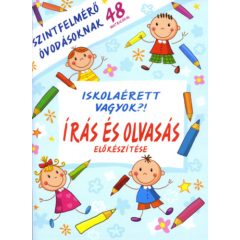   Iskolaérett vagyok?! - írás és olvasás - szintfelmérő óvodásoknak 48 matricával