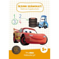   Írjunk számokat! - Matricás foglalkoztató - Disney Suli Számolni jó!
