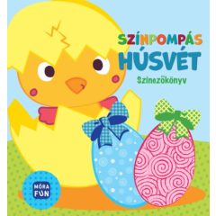 Színpompás húsvét - színező könyv