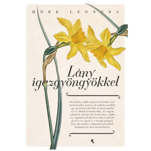 Lány igazgyöngyökkel