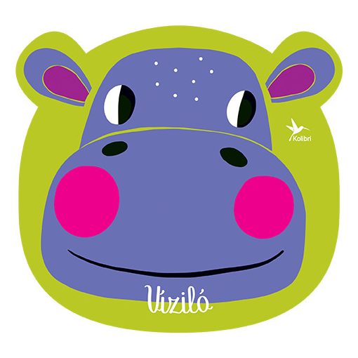 Színek a babának - Mit csinál a víziló? - Kézbábos pancsoló