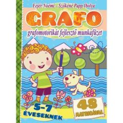   Grafo - Grafomotorikát fejlesztő munkafüzet 5-7 éveseknek