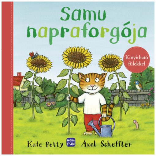 Samu napraforgója - Kinyitható fülekkel