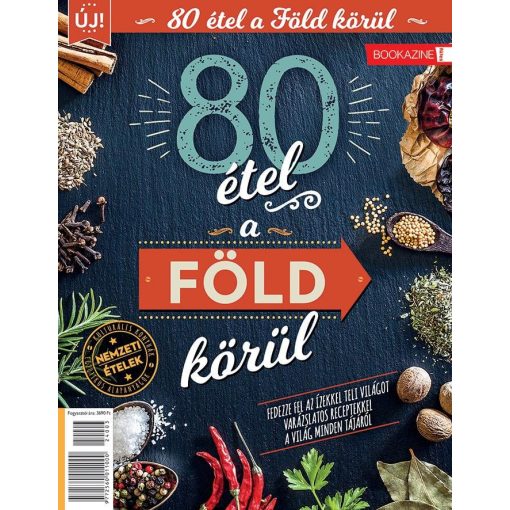 Füles Bookazine - 80 étel a Föld körül