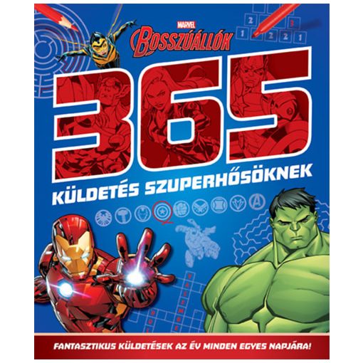 Marvel Bosszúállók - 365 küldetés szuperhősöknek D204