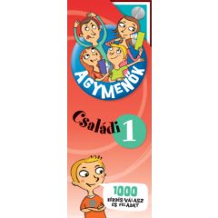   Agymenők - Családi kártyacsomag 1. - 1000 érdekes kérdés-válasz és feladat