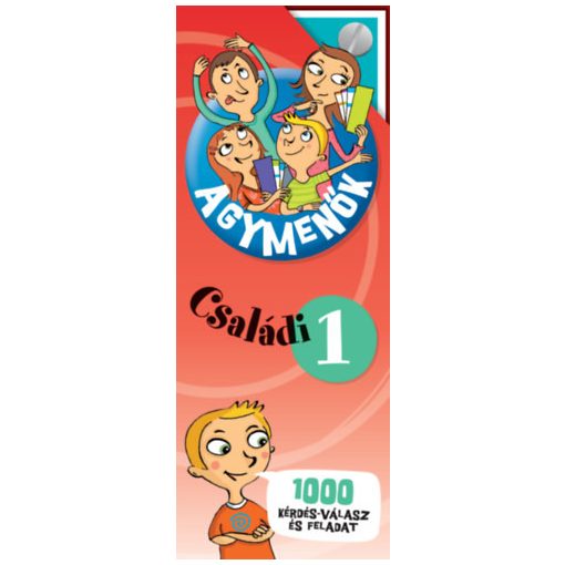 Agymenők - Családi kártyacsomag 1. - 1000 érdekes kérdés-válasz és feladat
