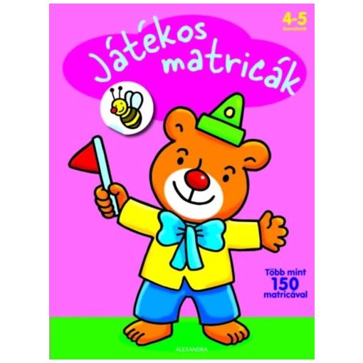 Játékos matricák - Maci