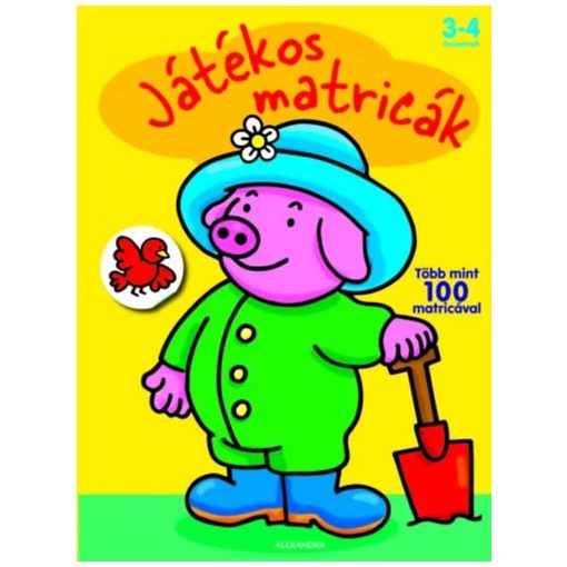 Játékos matricák - Malac