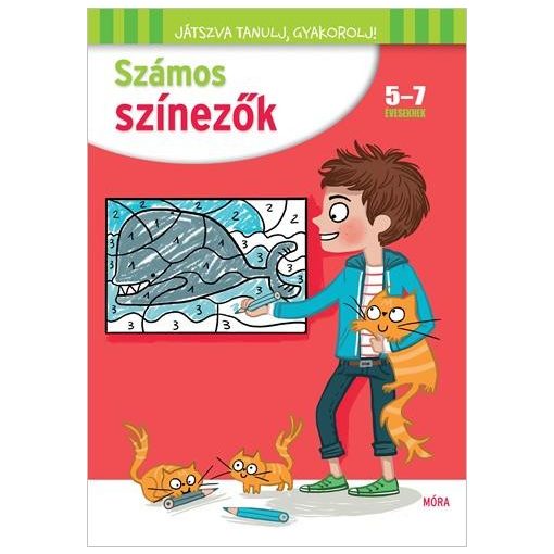 Számos színezők 5-7 éveseknek