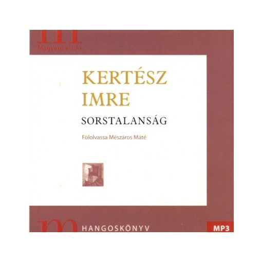 Sorstalanság  hangoskönyv CD