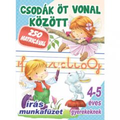   Csodák öt vonal között - Írás munkafüzet 4-5 éves gyerekeknek