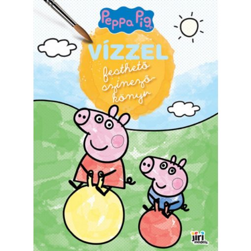 Vízzel festhető színezőkönyv - Peppa malac