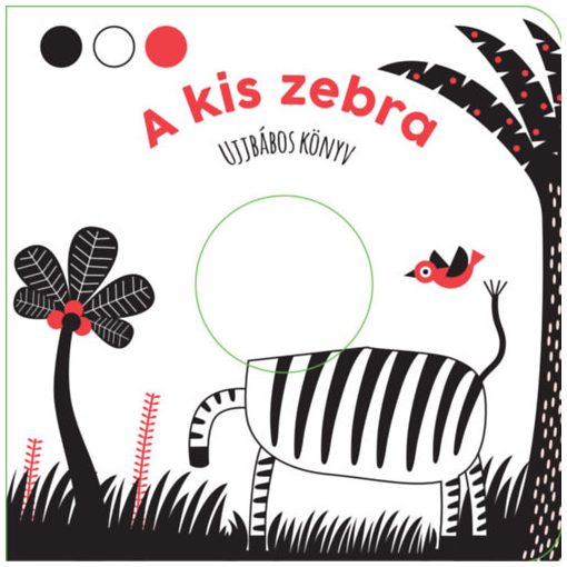 A kis zebra - ujjbábos könyv