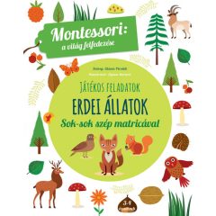 Erdei állatok - játékos feladatok, Montessori