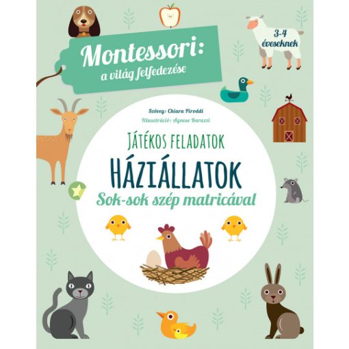 Háziállatok - játékos feladatok - Montessori