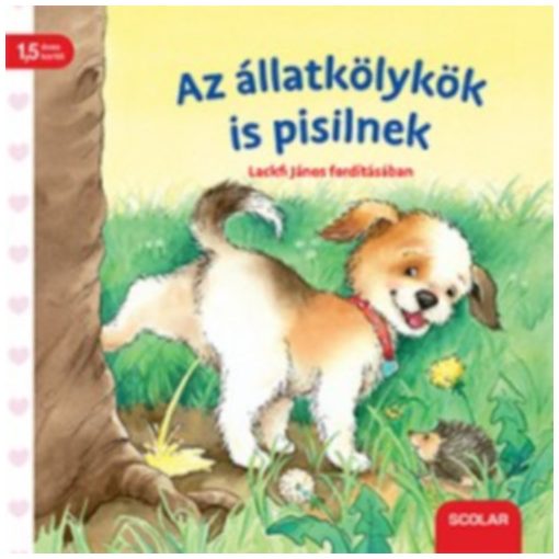 Az állatkölykök is pisilnek