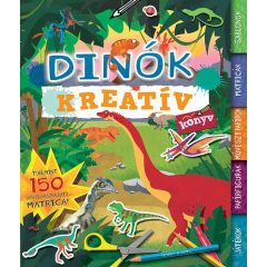 Dinók - Kreatív könyv