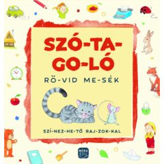 Szótagoló - Rövid mesék - színezhető rajzokkal