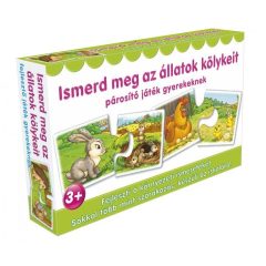   Ismerd meg az állatok kölykeit - párosító játék gyerekeknek