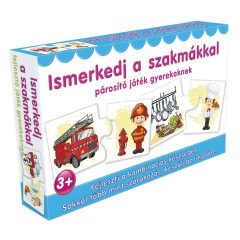 Ismerkedj a szakmákkal - párosító játék gyerekeknek