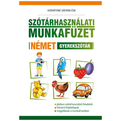 Szótárhasználati munkafüzet - Német gyerekszótár