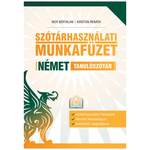 Szótárhasználati munkafüzet - Német tanulószótár