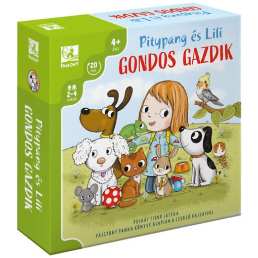 Pitypang és Lili - Gondos gazdik - Társasjáték