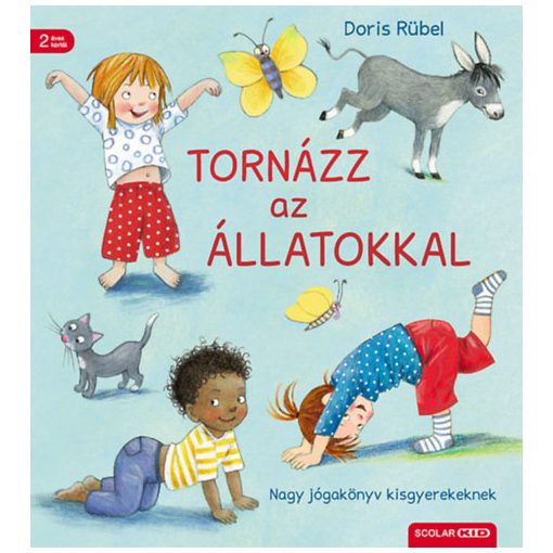 Tornázz az állatokkal - Nagy jógakönyv kisgyerekeknek 