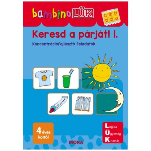 Bambino LÜK! - Keresd a párját! 1. - Koncentrációfejlesztő feladatok