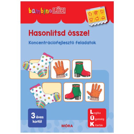 Bambino LÜK - Hasonlítsd össze - Koncentrációfejlesztő feladatok