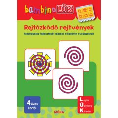   Bambino LÜK - Rejtőzködő rejtvények - Megfigyelés fejlesztését alapozó feladatok óvodásoknak